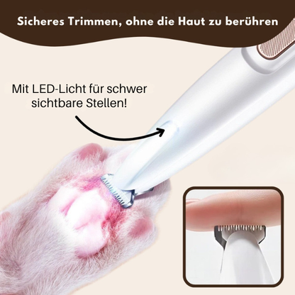 CharmPaws® PawBlade Pro - Professioneller Präzisionstrimmer für Haustiere